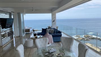 Condo de lujo | Área de sala de estar