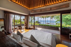 Villa, 6 Bedrooms, Accessible, Smoking | 6 bedrooms, free cribs/infant beds, bed sheets - Secluded Beachfront Villa Manis, 5br, Candidasa (Manggis)