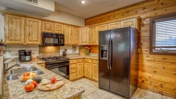 Coffee/tea maker, fridge, microwave, dishwasher