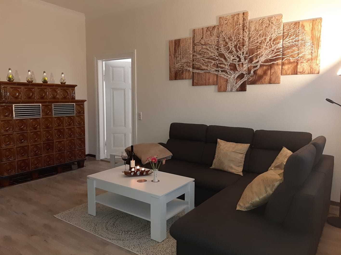 Fernseher, Kamin
