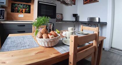 Vacation apartment aft deck