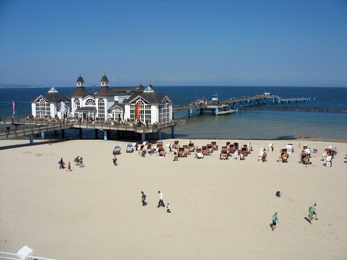 Fewo 20 mit Strandkorb und Balkon Villa Sonneck