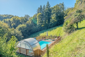 Family House, 1 Bedroom, Balcony, Mountainside (Pool & Wellness Chalet Sunshine) | Pool | Seasonal outdoor pool - Pool & Wellness Chalet Sunshine (Vransko)