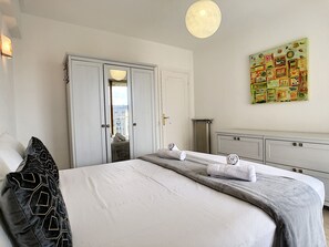 1 bedroom, iron/ironing board - N&J - SUNRISE TERRACE - Close sea - Terrace 30m² (Niza)