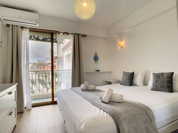 1 bedroom, iron/ironing board