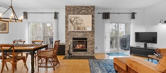 Le Champetre Tremblant 2bdrs Condo w/ Fireplace