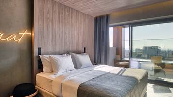 Autograph Suite | Allergitestet sengetøy, safe på rommet og skrivebord