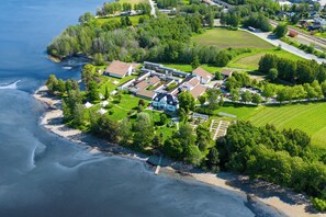 Façana frontal de l'allotjament