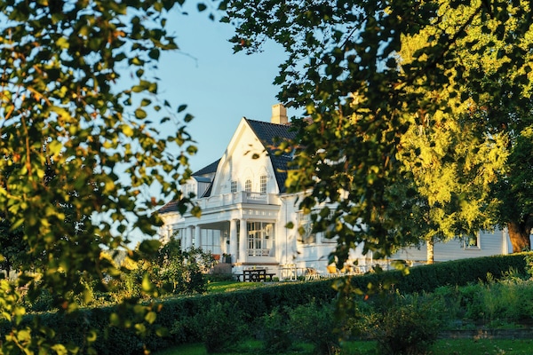 Majoituspaikan julkisivu