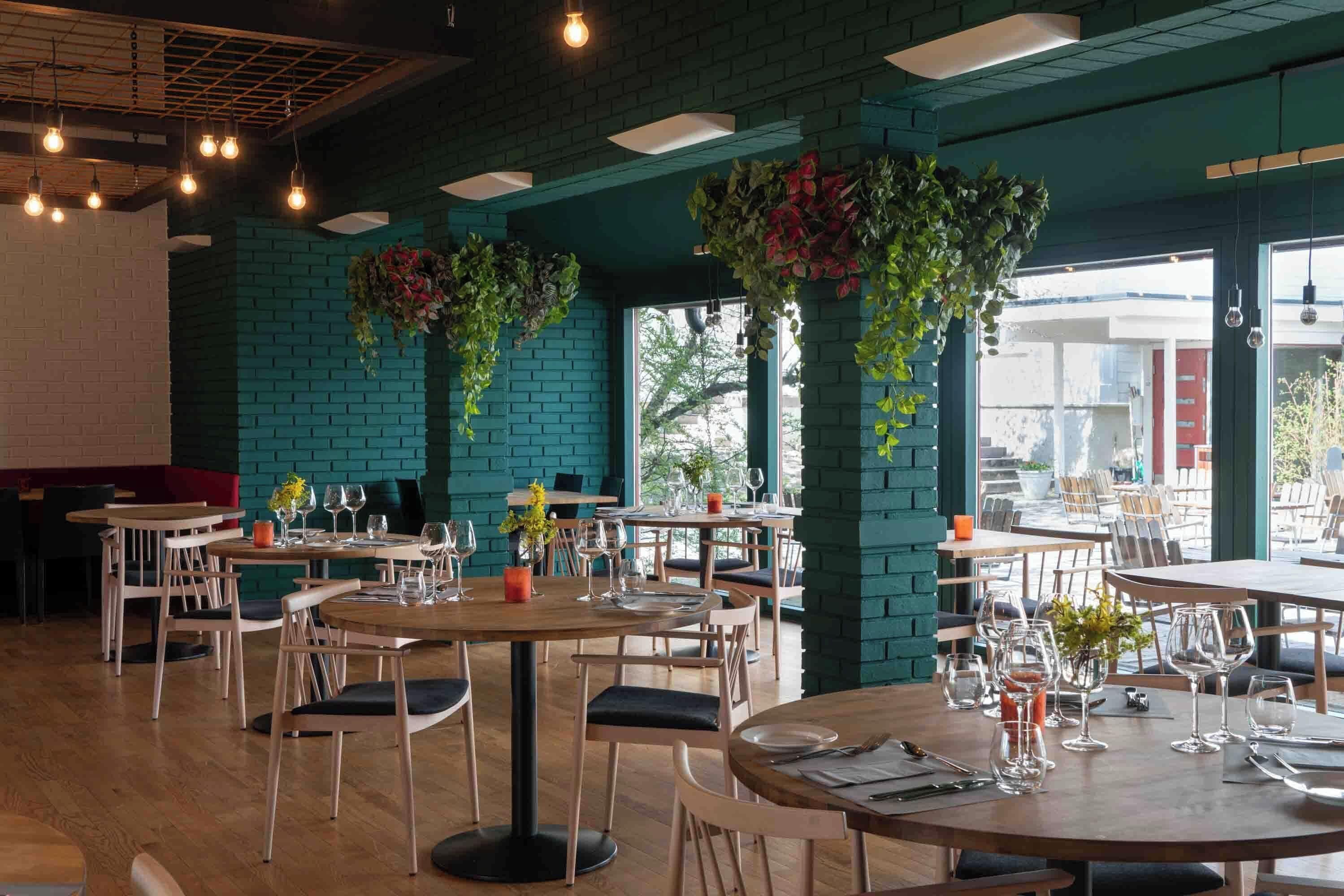 breakfast and dinner served, local and international cuisine