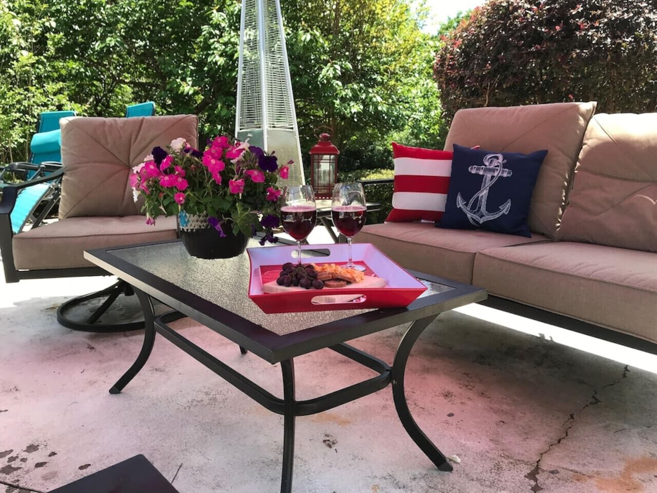 Terrein van de accommodatie