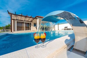 Piscine chauffée