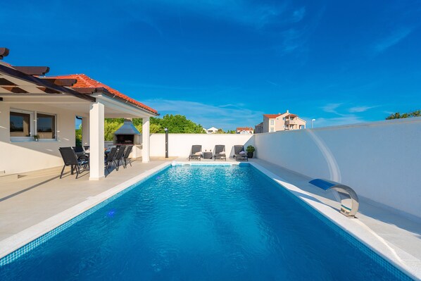 Piscine chauffée