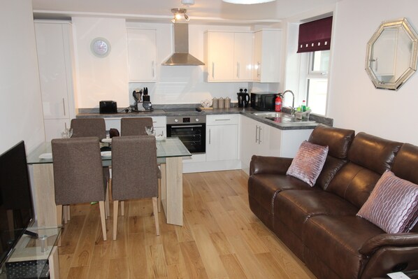 Appartement | 2 chambres, accès au Wi-Fi (inclus), literie fournie