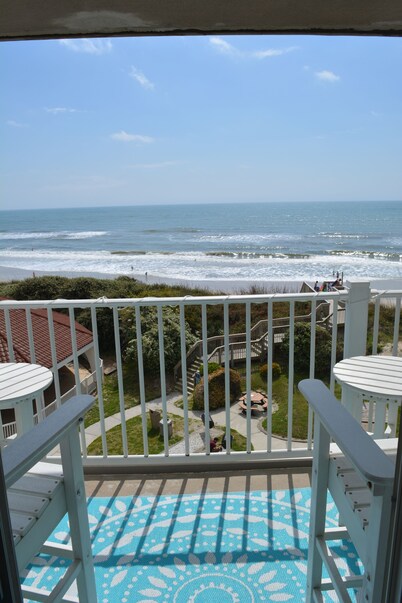 HERE YA' GO! ST REGIS UNIT 1310 OCEANFRONT! YOUR HAPPY PLACE! 2 BR 2 BA CONDO!