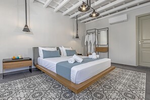 2 slaapkamers, een kluis op de kamer, een strijkplank/strijkijzer