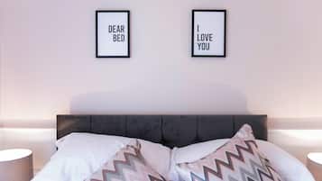 1 bedroom, iron/ironing board, WiFi (free)