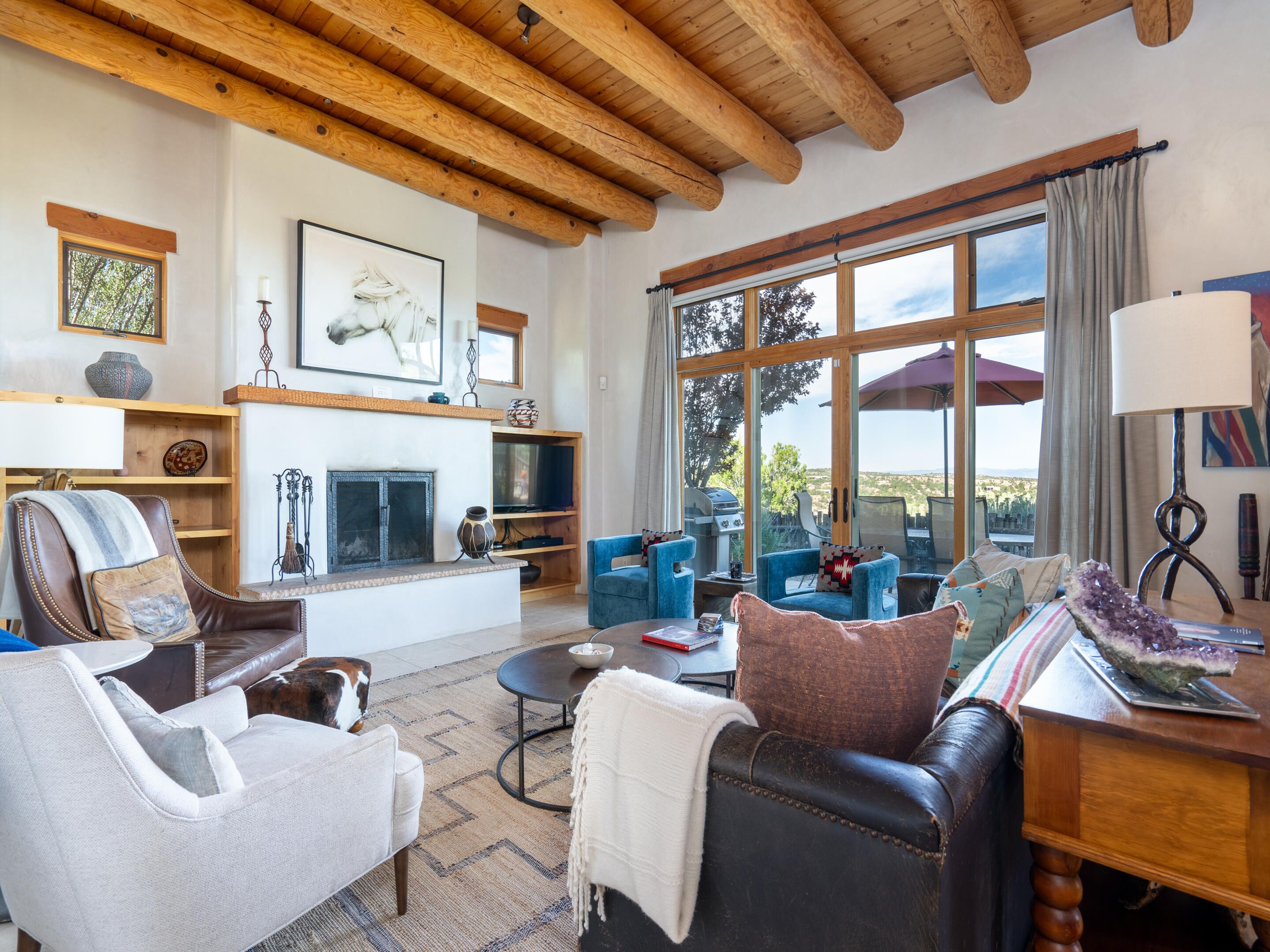 Casa de Caballo | Fireplace, Patio, Pool Access