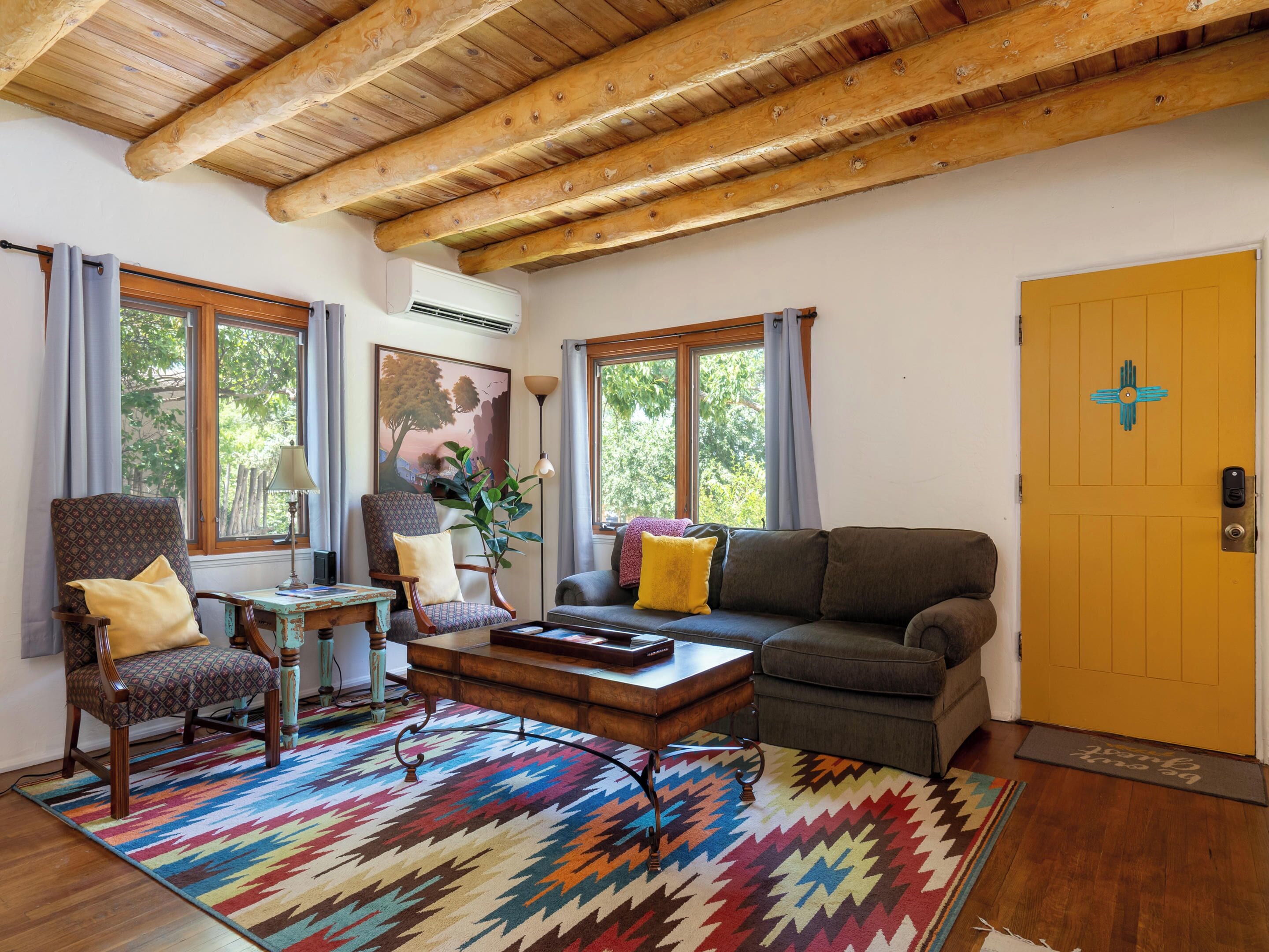 Kiva Cottage | Fireplace, Patio, Near Downtown