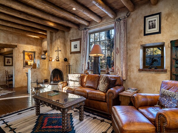 スマートテレビ、暖炉、DVD プレーヤー