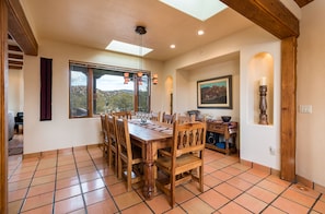 Dining - Casa de Paz | In Gated Community, Stunning Views! (Santa Fe)