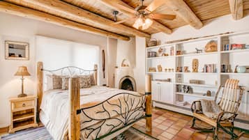 4 habitaciones, tabla de planchar con plancha, internet y ropa de cama