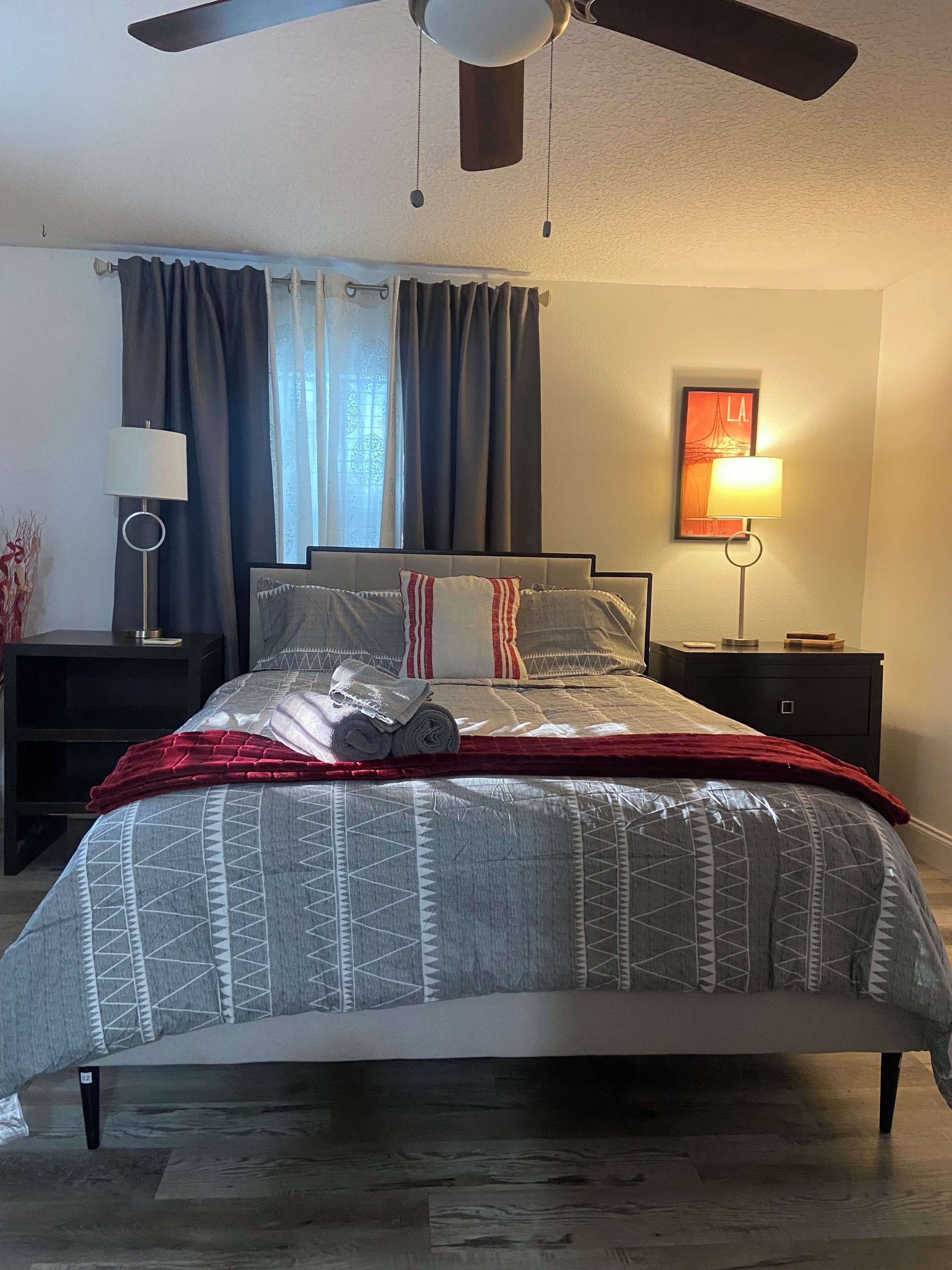 1 bedroom, iron/ironing board, free WiFi, bed sheets