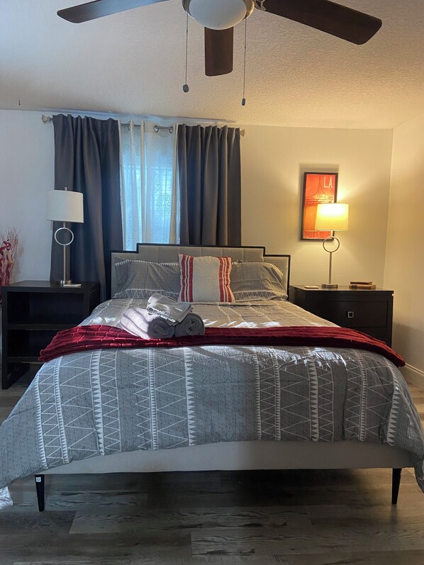 1 bedroom, iron/ironing board, free WiFi, bed sheets