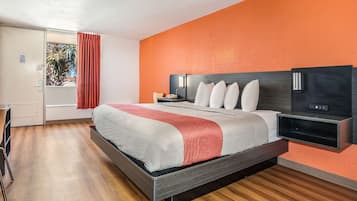 Free WiFi, bed sheets