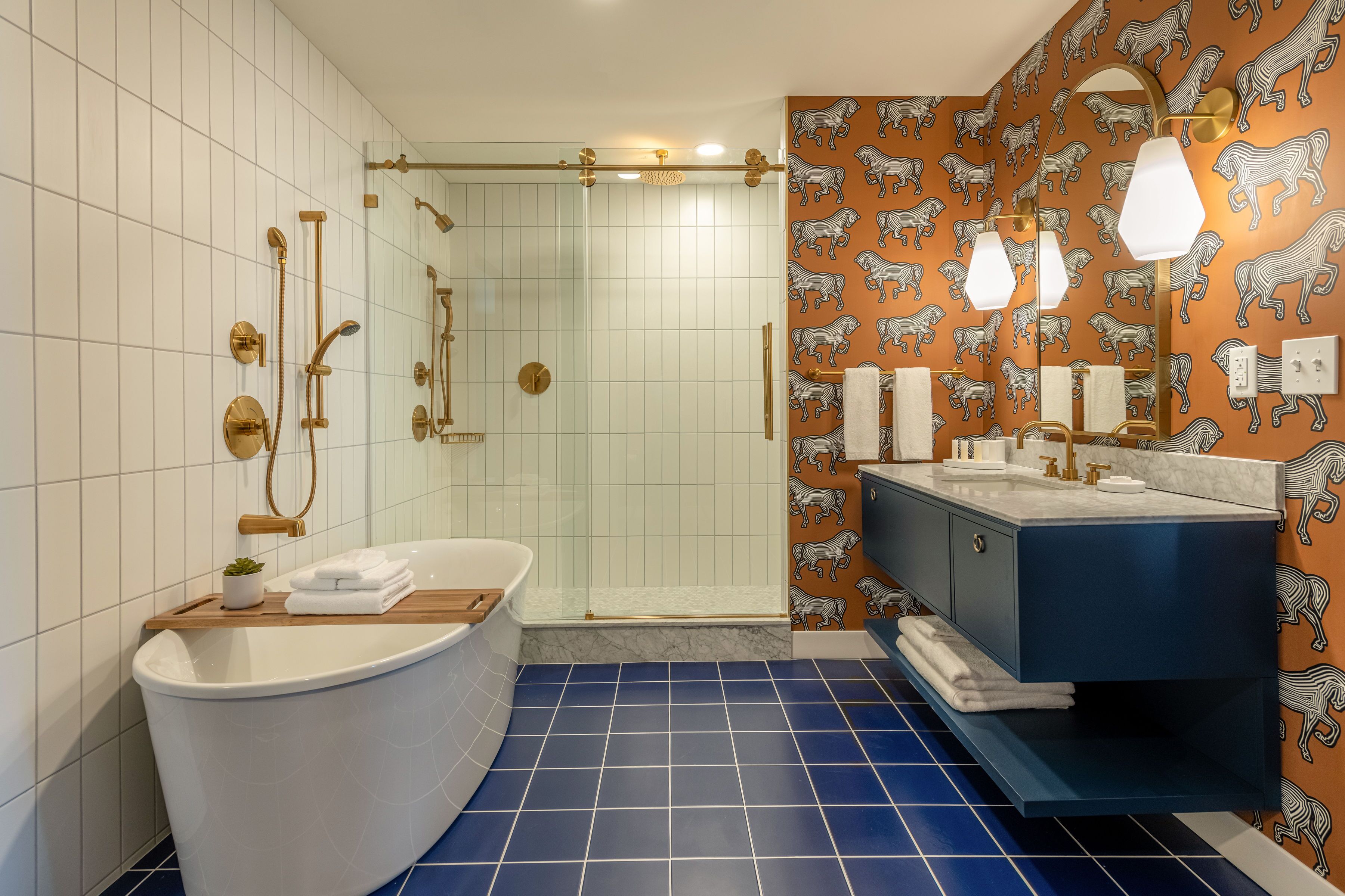 free toiletries, hair dryer, towels, soap