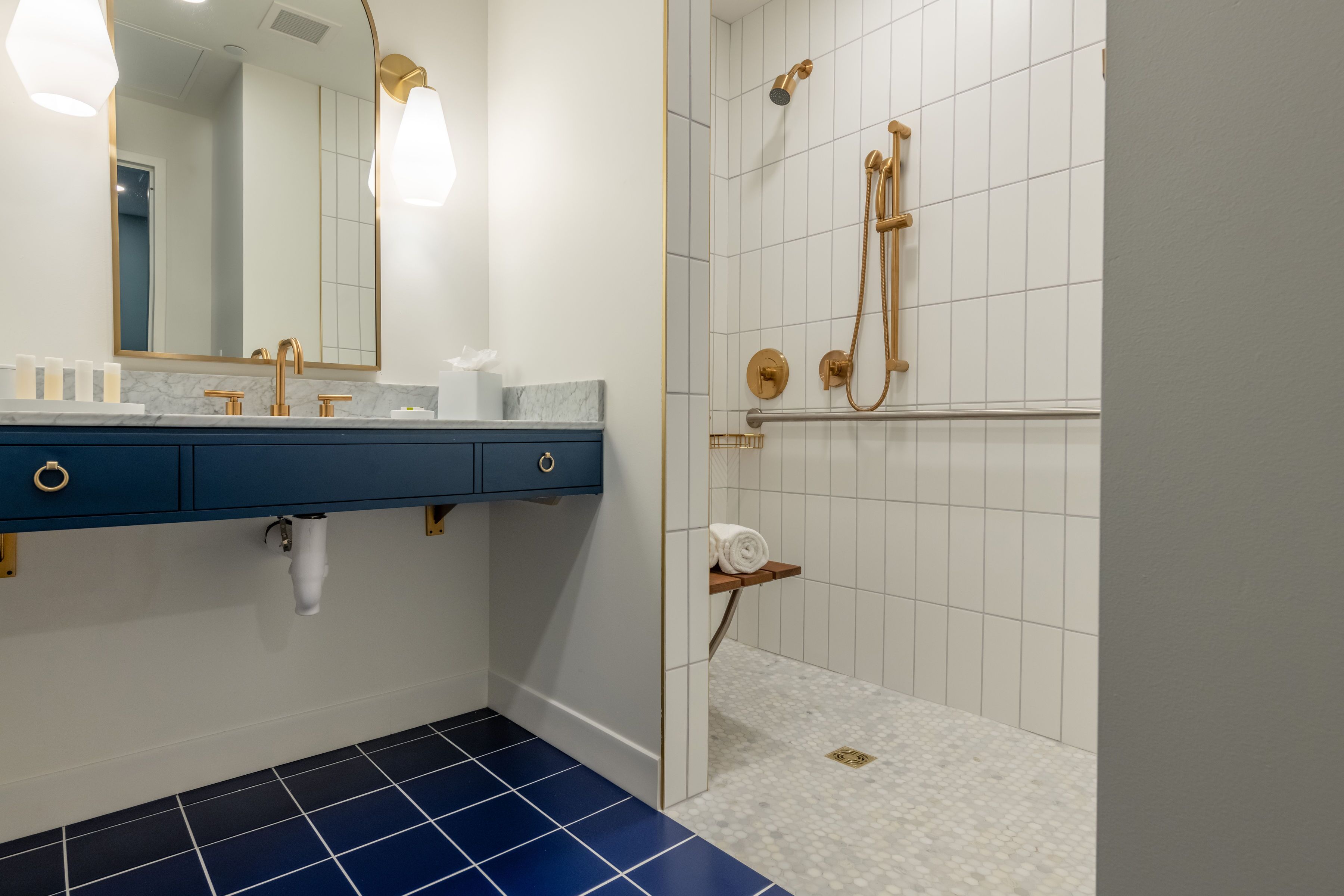 free toiletries, hair dryer, towels, soap