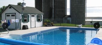 Lovely 4 bedroom 3 bath farmhouse with pool, located in Cooperstown, NY