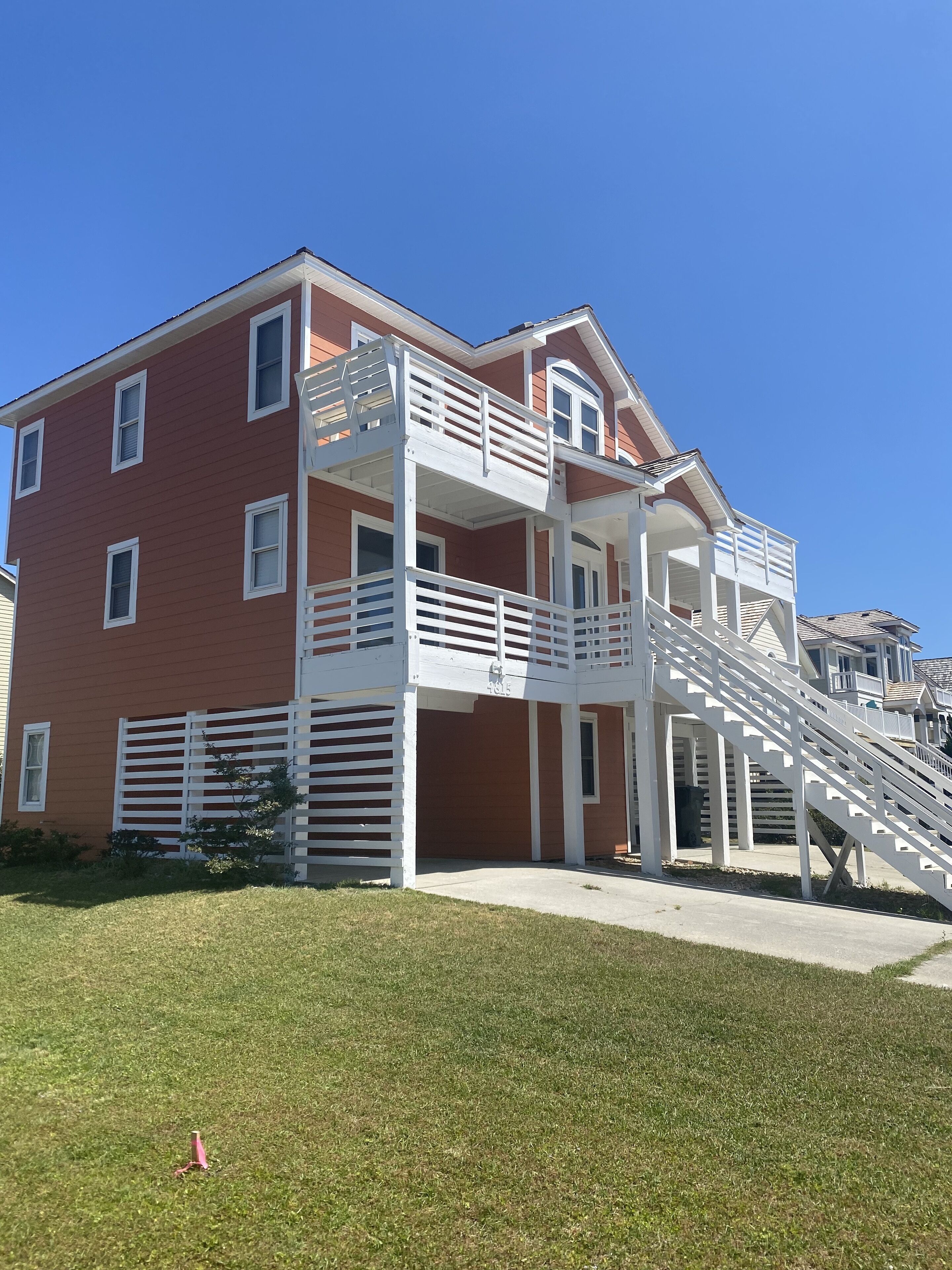 Updated beach house steps away from the beach and pool