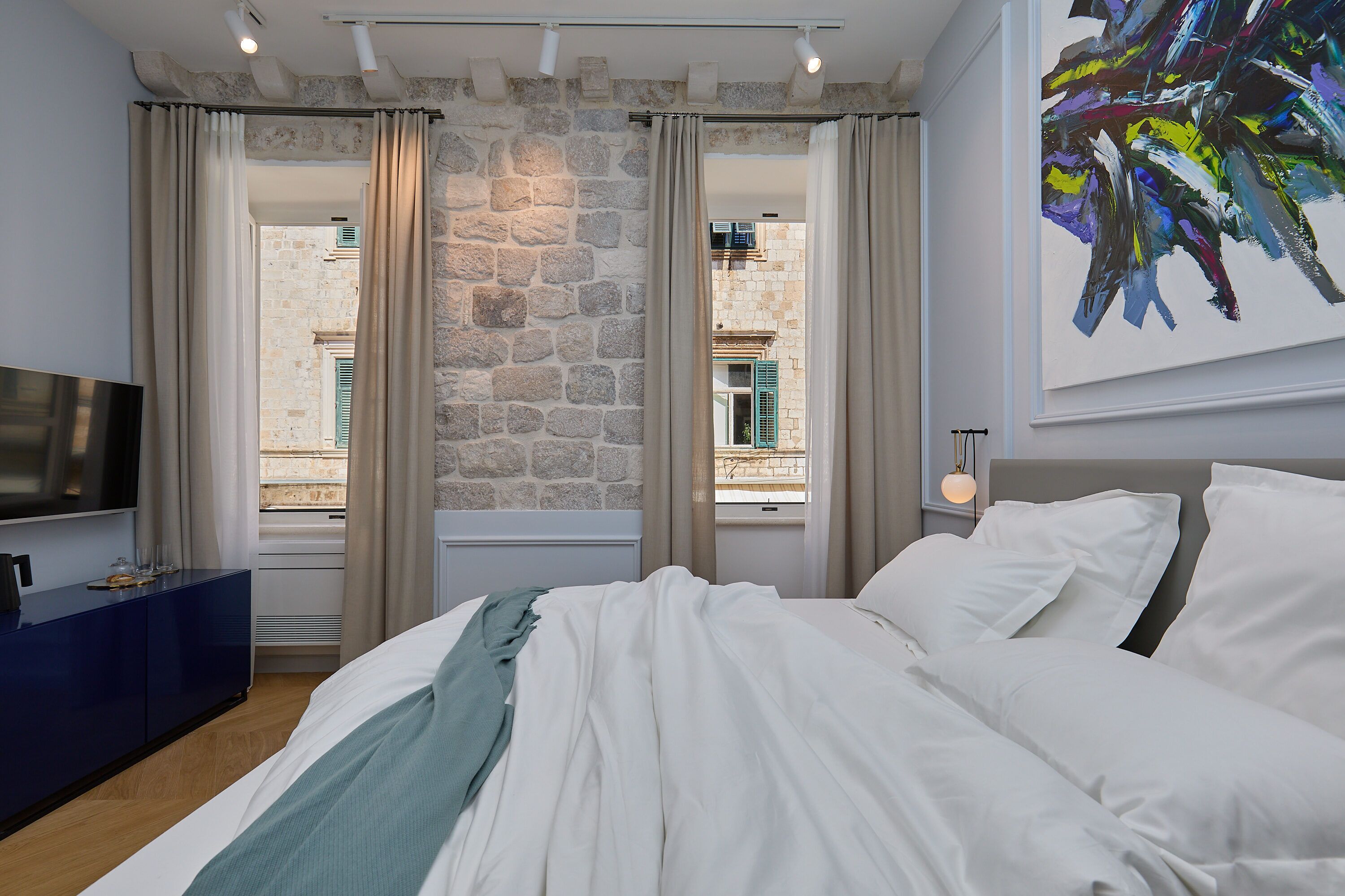 Camera Deluxe (Stagnum) | Biancheria da letto di alta qualità, copriletto in piuma