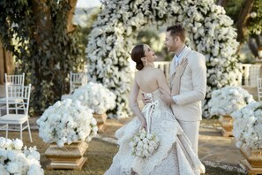 Espace banquet en plein air