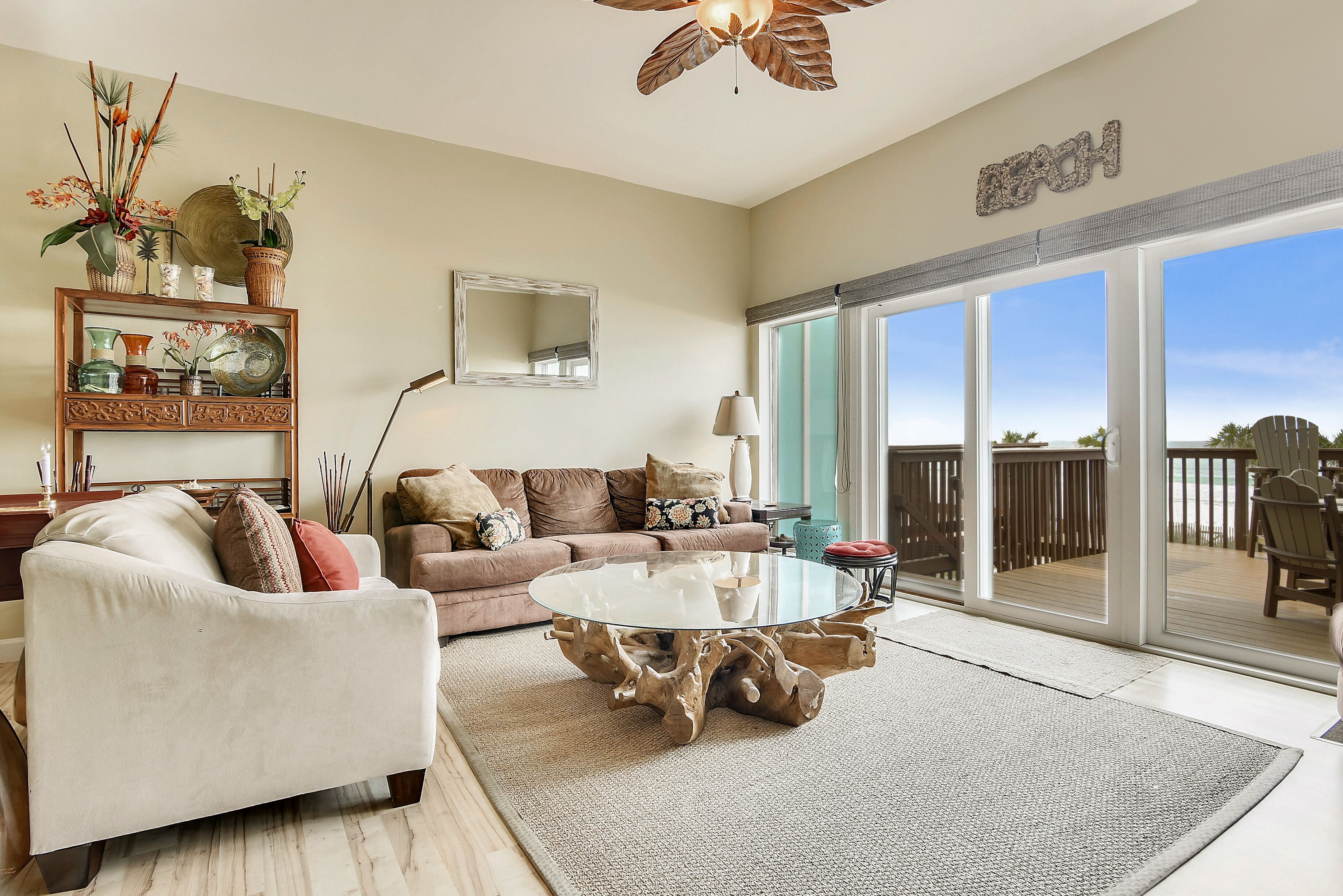 Townhome, 3 Bedrooms, Balcony, Ocean View | Living area