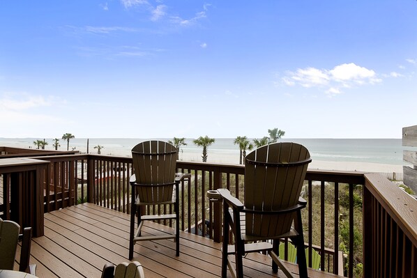 Casa de ciudad, 3 habitaciones, balcón, vista al océano | Terraza o patio