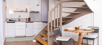 Maison en Duplex au Calme Avec 1 Chambre - Quartier Viarme / Talensac