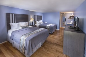 Standard Room, 2 Queen Beds | Desk, laptop workspace, blackout drapes, free WiFi - Sunrise Inn Hershey (Hershey)