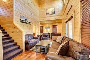 Cheminée, jeux vidéo, baby-foot