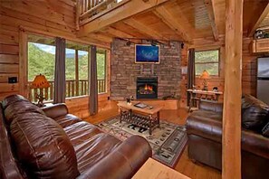 Televisio, takka, videopelejä