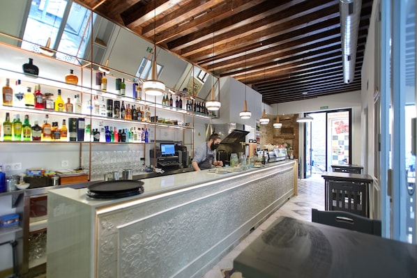Daily buffet breakfast (EUR 15 per person)