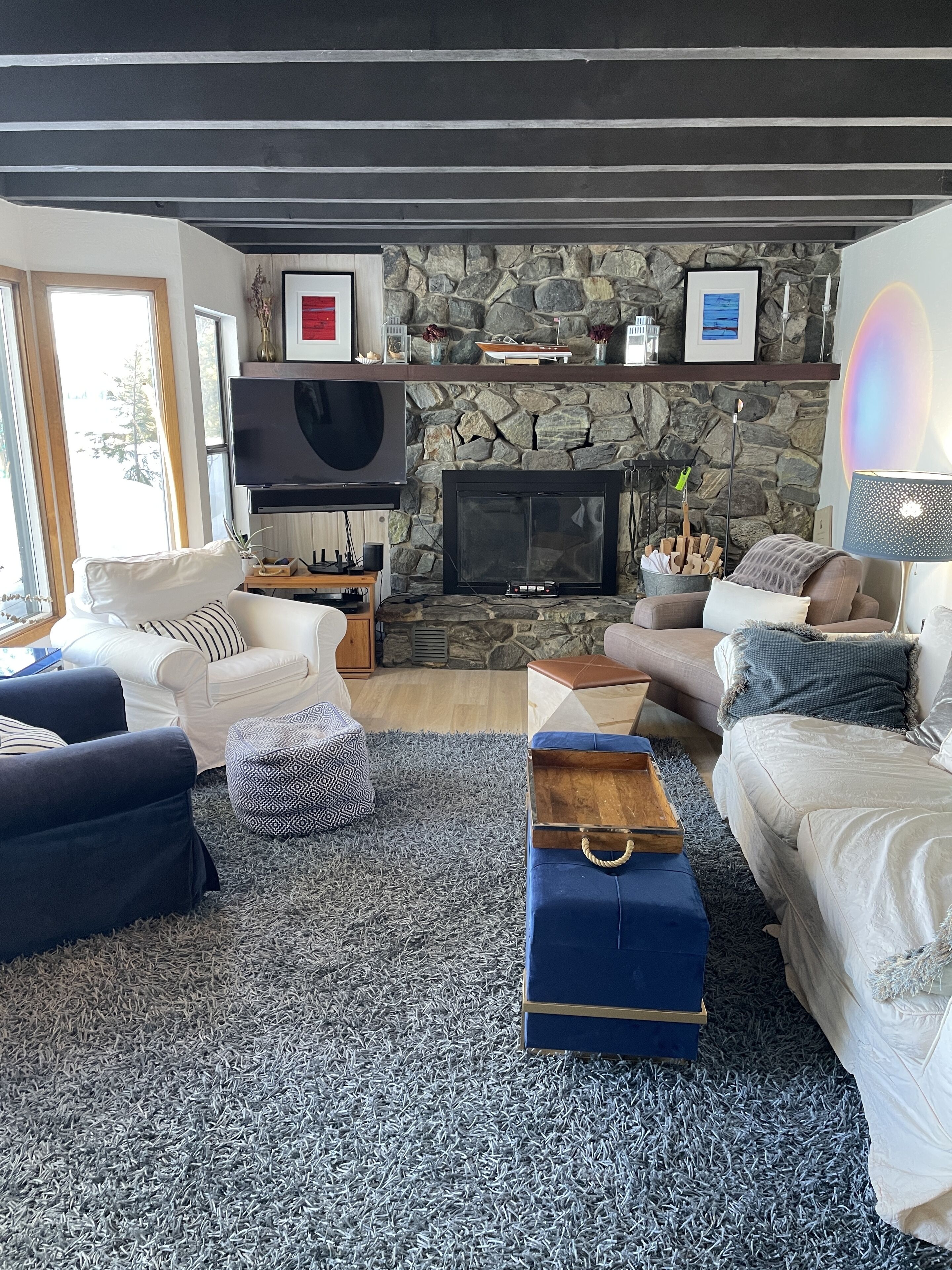 BLISS *LAKEFRONT *PRIVATE PIER *SAND BEACH *HUGE LAWN * BUOY*DOG WELCOME* TOYS*