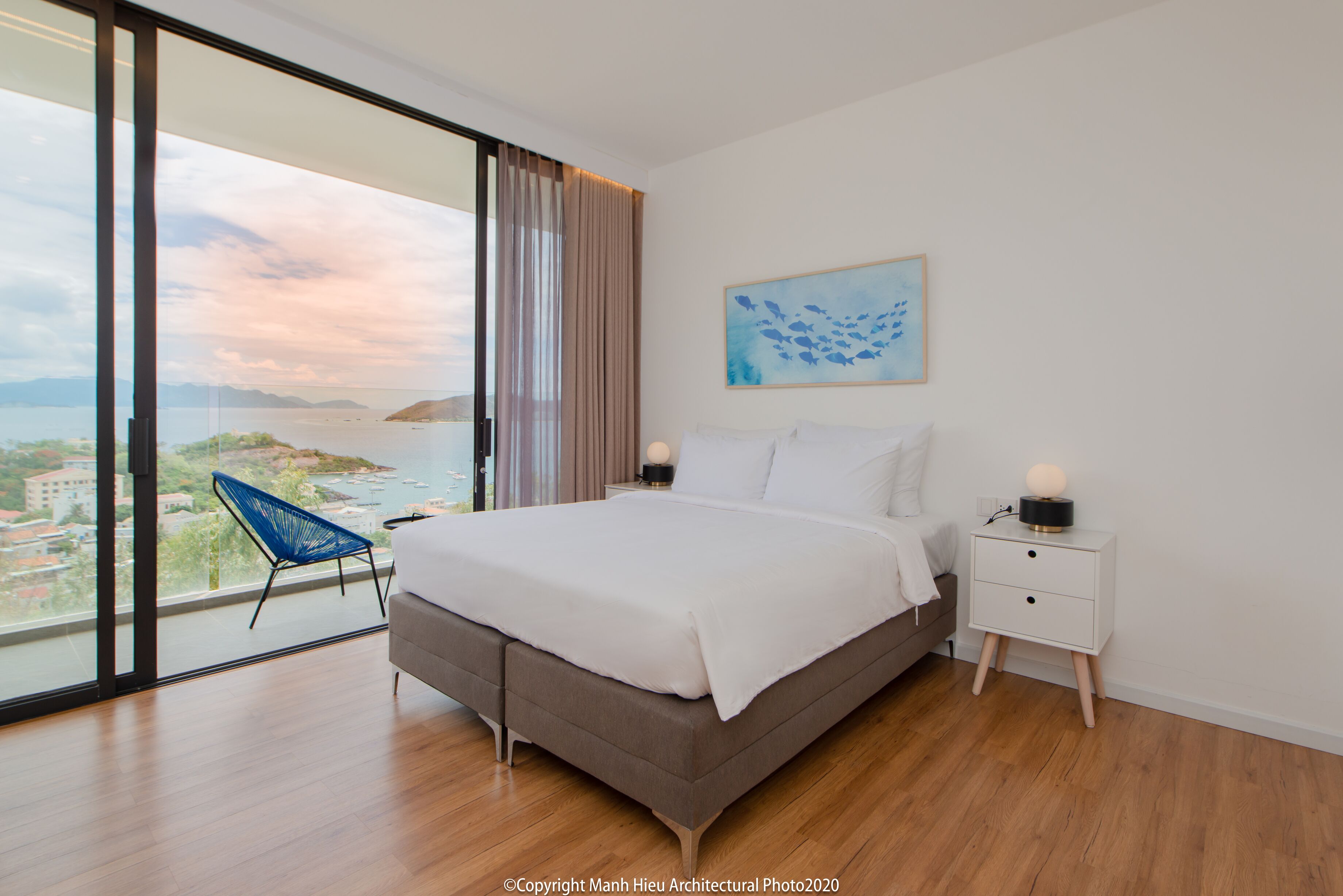 Luxury Villa, 4 Bedrooms, Private Pool, Ocean View | 4 bedrooms, minibar, individually decorated, individually furnished