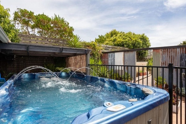 Bain à remous extérieur