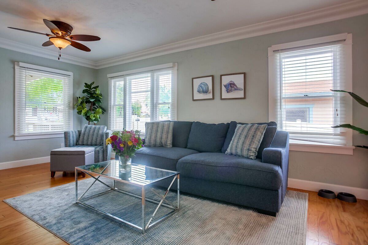 New Listing - Beach Break Front is a 3 bedroom, 1 bath updated quintessential Ocean Beach Cottage.