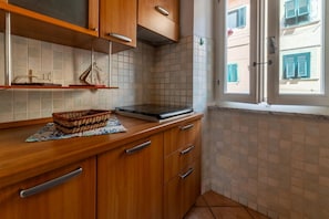 Refrigerador, microondas y horno