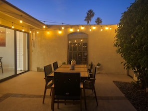 Outdoor dining