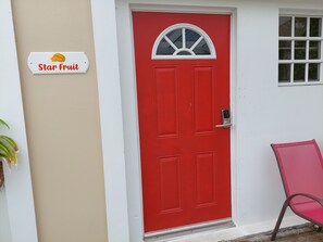 Exterior detail - STAR FRUIT Apartment for work or getaway (St. Thomas)
