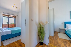 4 bedrooms, iron/ironing board, travel crib, free WiFi